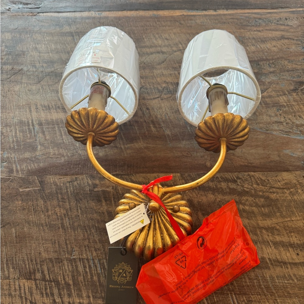 Regina Andrew Clove Double Wall Sconce - Picture 3 of 6